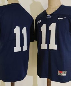 Washington State Cougars #11 No Name NCAA Football Jersey Dark Blue