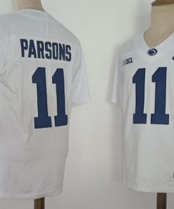 Washington State Cougars #11 Parsons NCAA Football Jersey White