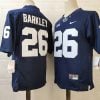 Washington State Cougars #26 Barkley NCAA Football Jersey Dark Blue