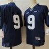 Washington State Cougars #9 No Name NCAA Football Jersey Dark Blue
