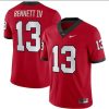 Georgia Bulldogs #13 Stetson Bennett IV Red Game College Football Jersey