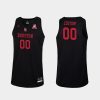 Custom Name Number Houston Cougars Black Replica College Basketball Jersey1