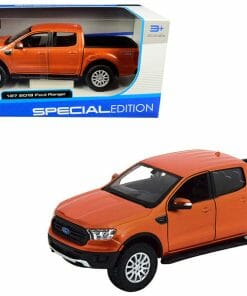 2019 Ford Ranger FX4 Off Road Pickup Truck Copper Orange Metallic 1/27 Diecast Model Car by Maisto