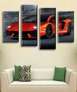 Alternative view of AVENTADOR LAMBO Multi Panel Canvas Wall Art