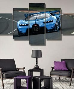Sports Car Multi Panel Canvas Wall Art