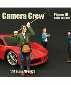 Camera Crew Figure III "Boom Operator" For 1_18 Scale Models by American Diorama