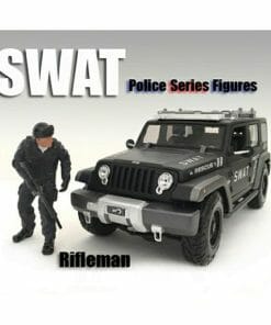SWAT Team Rifleman Figure For 1_24 Scale Models by American Diorama