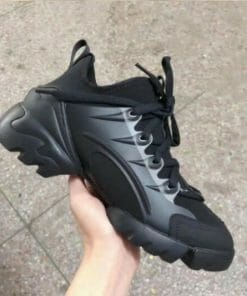 Breathable Vulcanized Black Shoes