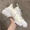 Breathable Vulcanized White Shoes