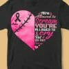 Youre Allowed To Cry But Do Not Give Up Breast Cancer Awareness Shirt