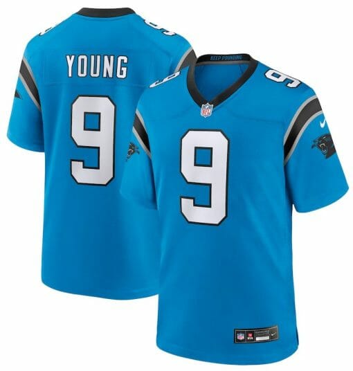 Bryce Young Carolina Panthers 2023 NFL Draft First Round Pick Alternate Game Jersey Blue