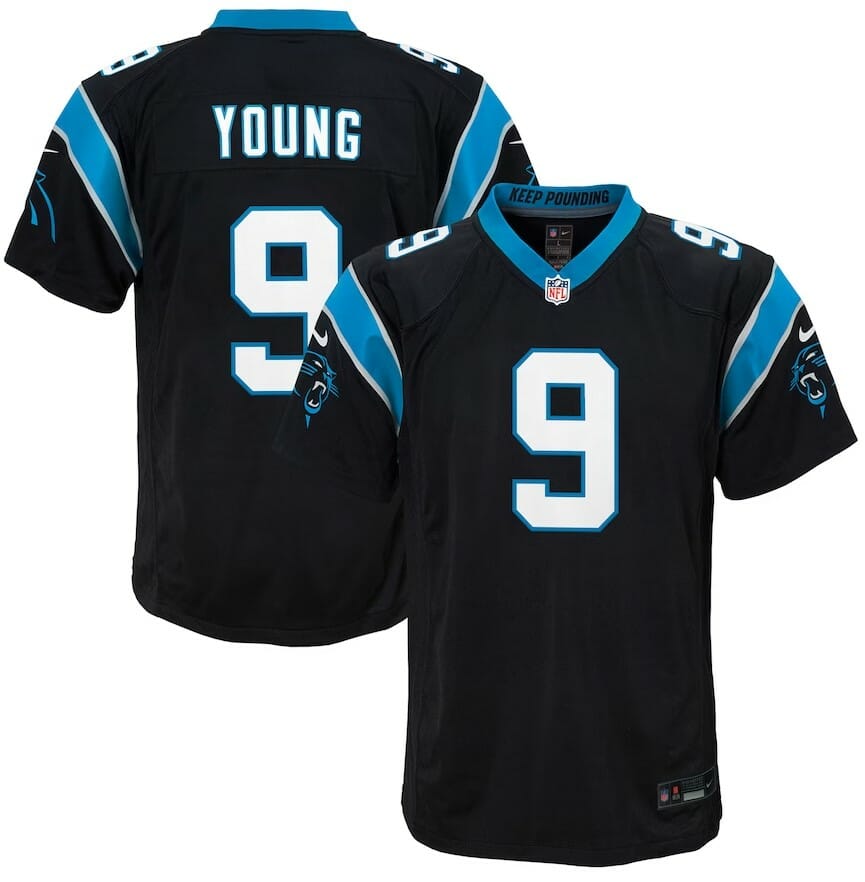 Bryce Young Carolina Panthers 2023 NFL Draft First Round Pick Alternate Game Jersey Black