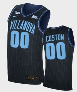 Custom Villanova Wildcats Jersey Name and Number College Basketball Navy Big East