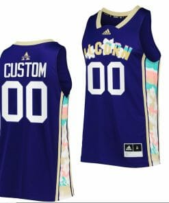 Custom Alcorn State Braves Jersey Name and Number College Basketball Purple