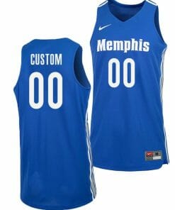 Custom Memphis Tigers Jersey Name and Number College Basketball Blue