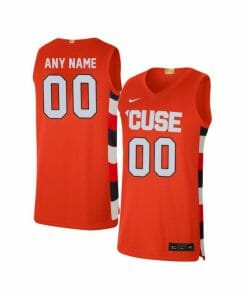 Custom Syracuse Orange Jersey College Basketball Name and Number Elite Orange