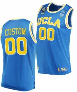 Custom UCLA Bruins Jersey Name and Number College Basketball 2021 March Madness Final Four Blue PAC-12