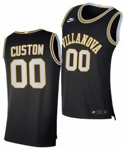 Custom Villanova Wildcat Jersey Name and Number College Basketball Navy Elite