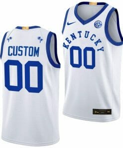 Custom Kentucky Wildcats Jersey Name and Number College Basketball Big Blue Bahamas