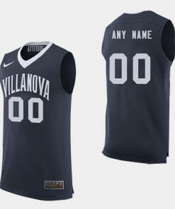 Custom Villanova Wildcats Jersey Name and Number College Basketball Navy
