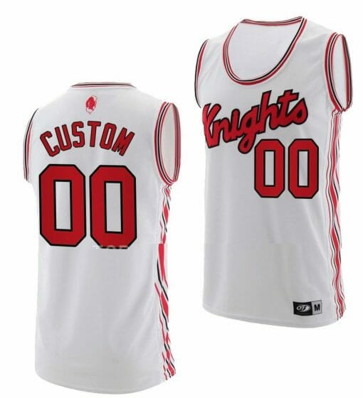 Custom Rutgers Scarlet Knights Jersey Name and Number College Basketball  Retro White