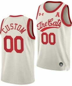 Custom Army Cincinnati Bearcats Jersey Name and Number College Basketball Throwback White