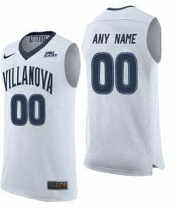 Custom Villanova Wildcats Jersey College Basketball Name and Number White