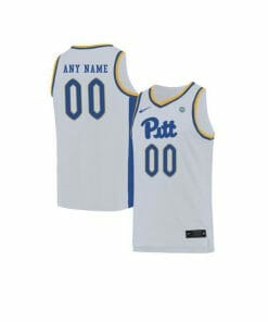 Custom Pittsburgh Panthers Jersey College Basketball Name and Number Elite White
