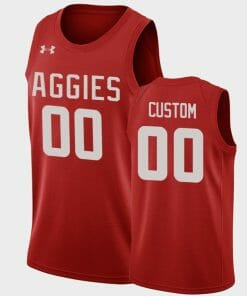 Custom Colorado State Rams Jersey Name, Number Aggies College Basketball Red