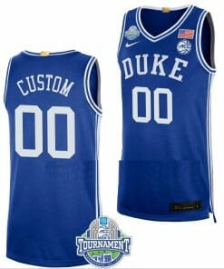 Custom Duke Blue Devils Jersey Name And Number Champs College Basketball Royal