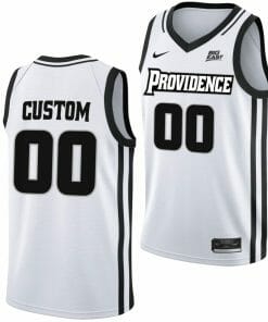 Custom Providence Friars Jersey Name and Number College Basketball Big East Home White