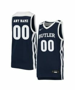 Custom Butler Bulldogs Jersey College Basketball Name and Number Elite Navy