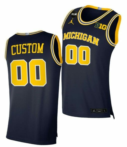 Custom Michigan Wolverines Jersey Maize Replica 1989 Throwback College Basketball Jersey Name Number