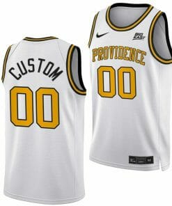 Custom Providence Friars Jersey Name and Number College Basketball Big East White