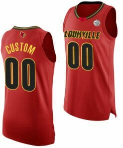 Custom Louisville Cardinals Jersey Name and Number College Basketball Red