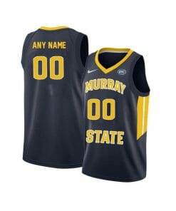 Custom Murray State Racers Jersey College Basketball Name and Number Elite Navy
