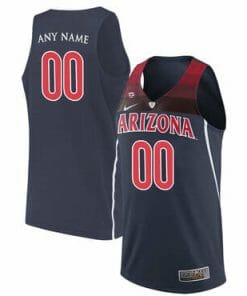 Custom Arizona Wildcats Jersey College Basketball Name and Number Navy