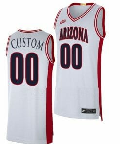 Custom Arizona Wildcats Jersey Name and Number College Basketball Maui Invitational Champs White