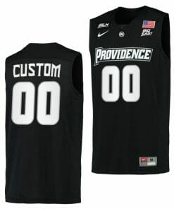 Custom Providence Friars Jersey Name and Number College Basketball BLM Black