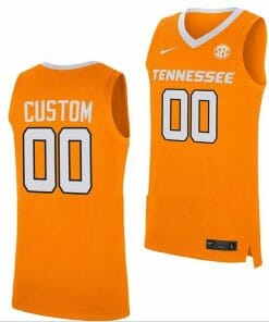 Custom Tennessee Vols Jersey Name and Number College Basketball Replica Orange