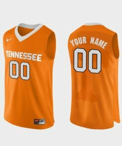 Custom Tennessee Vols Jersey Name and Number College Basketball Orange