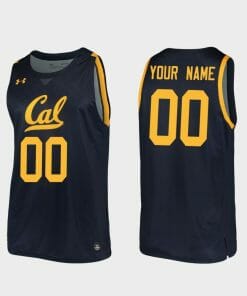custom Cal Bears jersey Jersey Name, Number College Basketball Navy