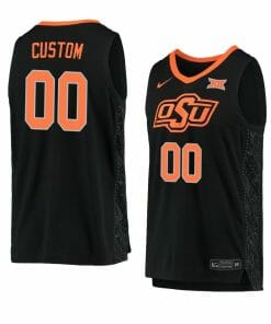 Custom Oklahoma State Cowboys Jersey College Basketball Name and Number Replica Black