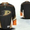 Custom Anaheim Ducks Jersey Name And Number Third Black
