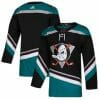 Custom Anaheim Ducks Jersey Name and Number Alternate Black