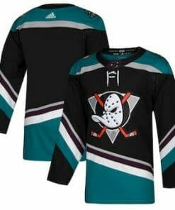 Custom Anaheim Ducks Jersey Name and Number Alternate Black