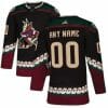 Custom Arizona Coyotes Jersey Name And Number Alternate Black