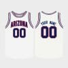 Custom Arizona Wildcats Jersey Name Number College Basketball White