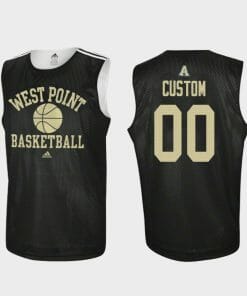 Custom Army Black Knights Jersey Name, Number College Basketball Black