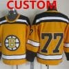 Custom Boston Bruins Jersey Name And Number 1959 60 CCM Vintage Throwback Yellow